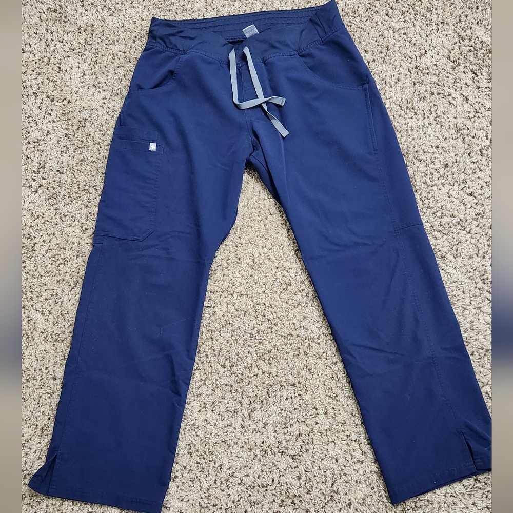 Navy blue Figs scrub bottoms MP